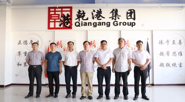 海港區政府領(lǐng)導蒞臨乾港