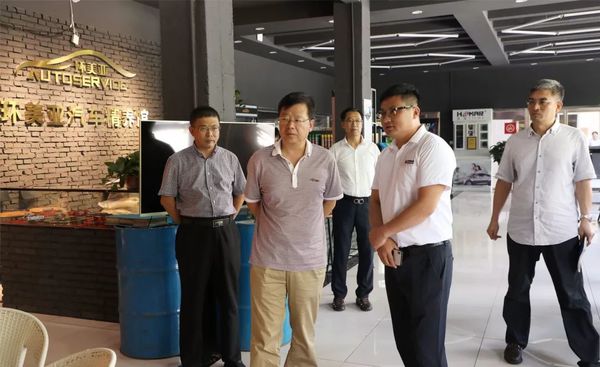 海港區政府領(lǐng)導蒞臨乾港